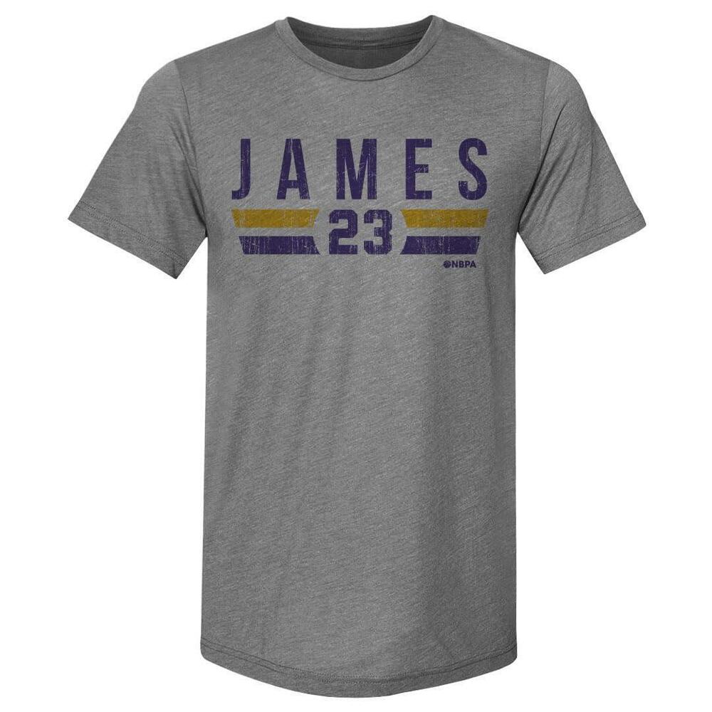 500 Level Lebron James Mens Premium T-Shirt - Lebron James Los Angeles Font